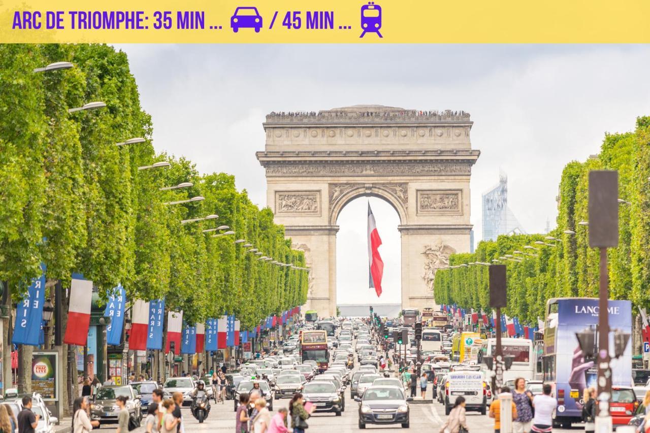 Qhome 1 - Studio Entre Paris Et Disney فيليرز سور مارن المظهر الخارجي الصورة