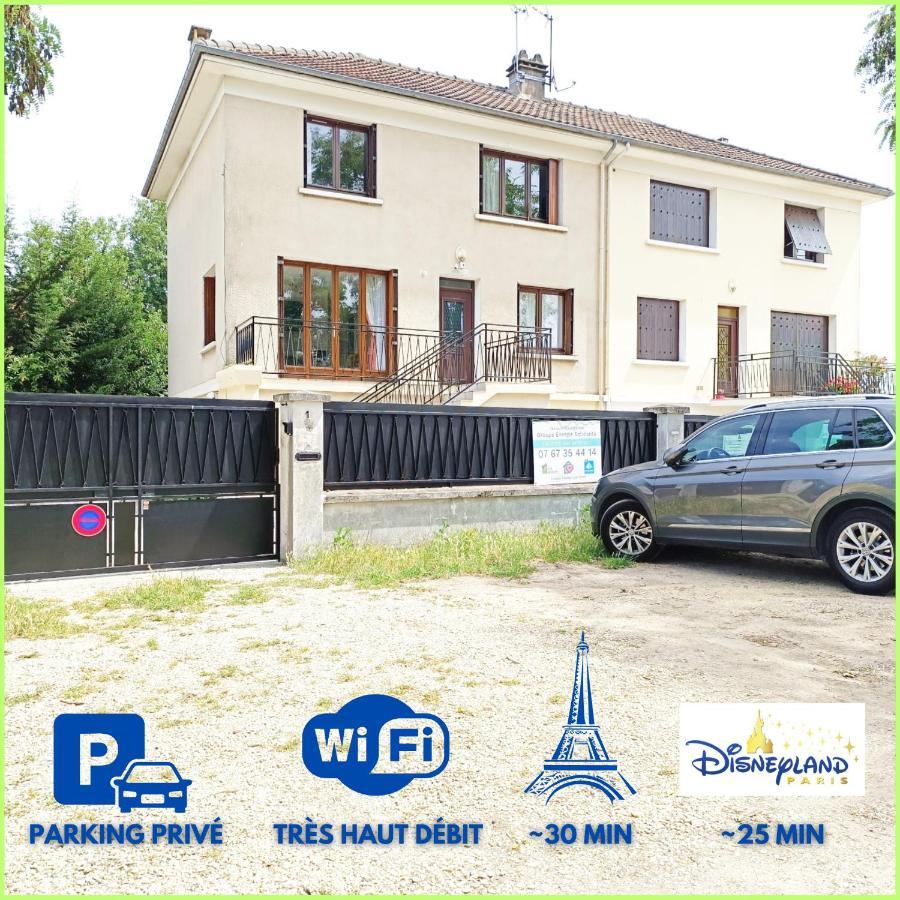 Qhome 1 - Studio Entre Paris Et Disney فيليرز سور مارن المظهر الخارجي الصورة