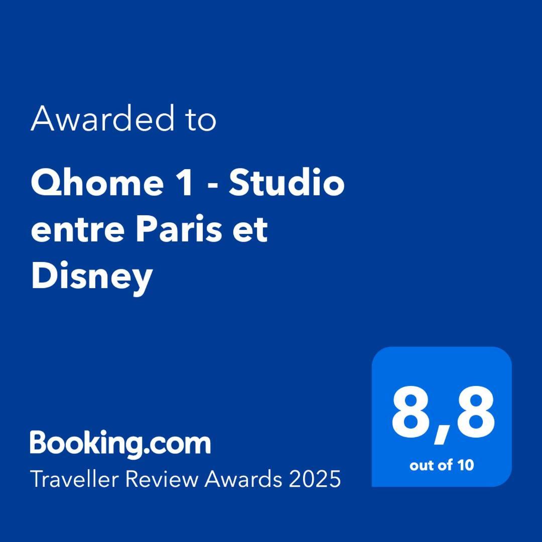 Qhome 1 - Studio Entre Paris Et Disney فيليرز سور مارن المظهر الخارجي الصورة